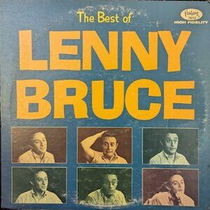LP, Lenny Bruce - The Best of Lenny Bruce, Fantasy 7012, 1962
